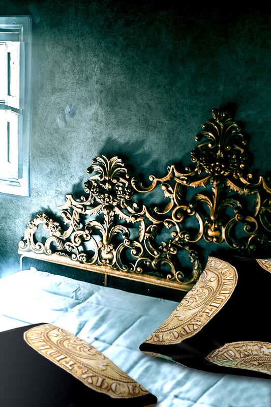 Luxury Silk Pillowcas. Vintage French decor design