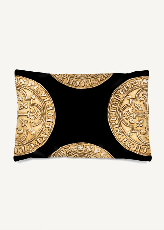 Australian Designer Pure Silk luxury French Coin Pillowcase