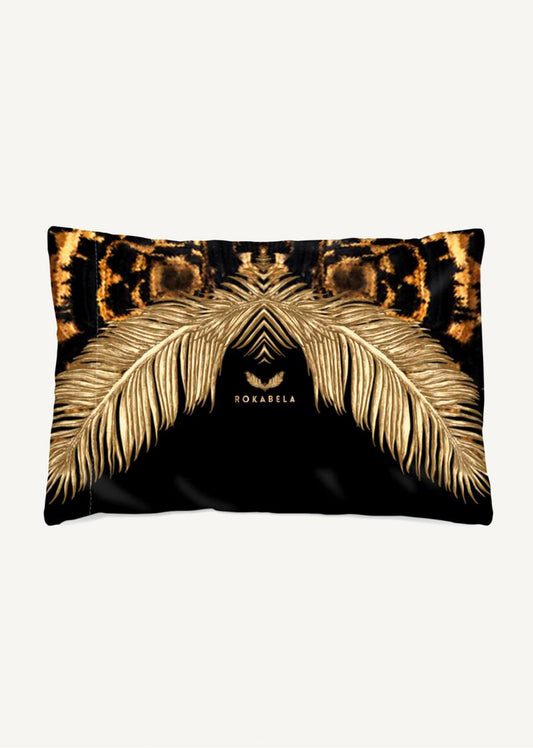 La Roka Raffles Silk Pillowcase - Brulee