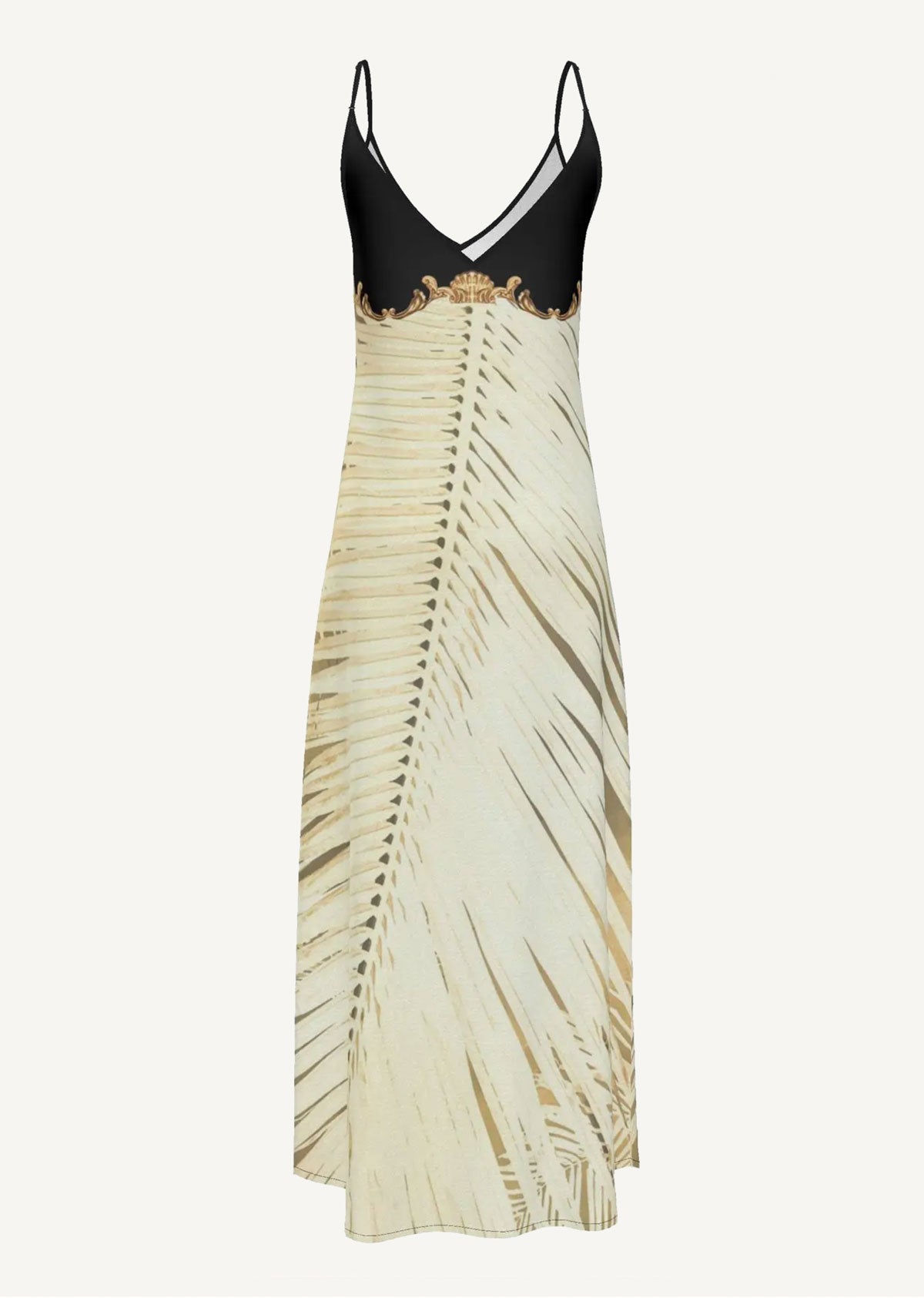 Palais de Palm Maxi Silk Dress